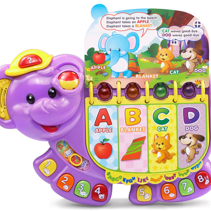 VTech Touch and Teach Elephant Exclusivo de Amazon, Morado