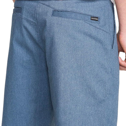 Volcom Men's Vmonty Stretch 22 Shorts, Heather Blue, 38