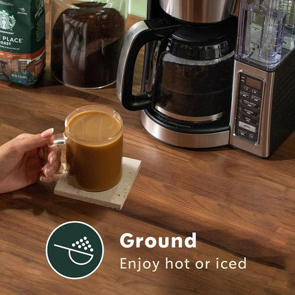 Starbucks Ground Coffee—Medium Roast Coffee—House Blend—100% Arabica—1 bag (18 oz)