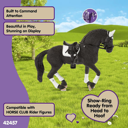 Schleich Horse Club - 4Pc Frisian Stallion Riding Tournament | 42457