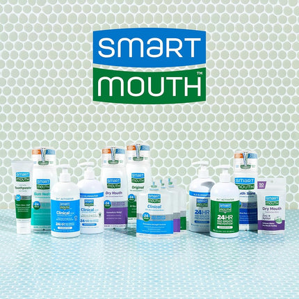SmartMouth Mouthwash Travel Packets for 24 Hours of Fresh Breath Guaranteed, 3 Boxes, 10 packs each
