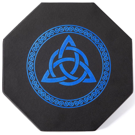 Premium Dice Tray for DND, Detailed World Tree & Triquetra Design – 23 CM