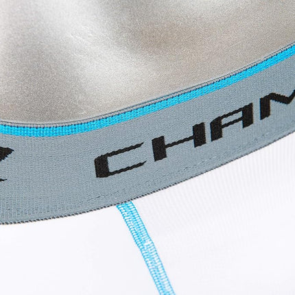 Pantalón Protector de Fútbol Americano con 5 Almohadillas para Niños Champro Bull Rush, Blanco, Talla S EE. UU.