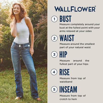 WallFlower Women’s Denim Overalls in Petite, Midsize, Plus Size, Juniors Jeans - Linden Skater, Small, Linden Skater, Small