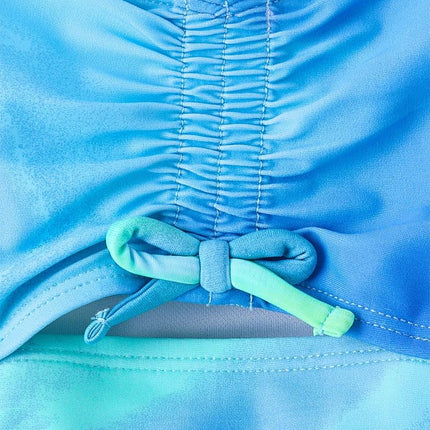 Traje de baño de una pieza para niñas The Children's Place, Bubbly Blue, Mediano