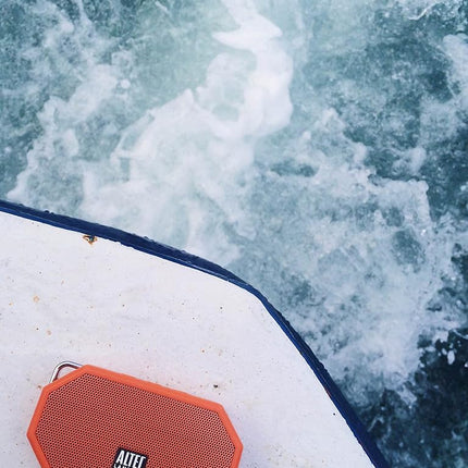 Altec Lansing Mini H2O - Waterproof Bluetooth Speaker, IP67 Certified & Floats in Water, Compact & Portable Speaker for Hiking, Camping, Pool, and Beach, Red