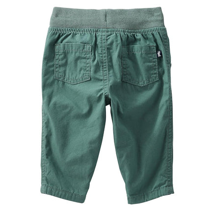 OshKosh B'Gosh Baby Boys' Peached Poplin Pull-On Pants - Green -