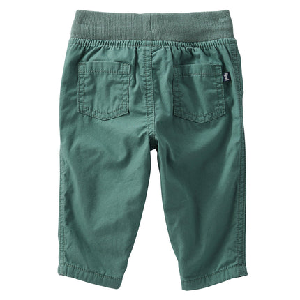 OshKosh B'Gosh Baby Boys' Peached Poplin Pull-On Pants - Green -