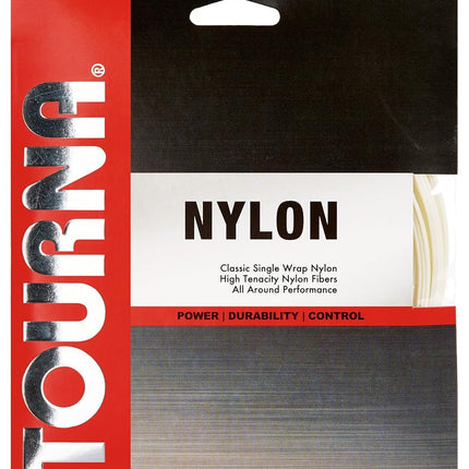 Unique Sports 16G Tourna Nylon Tennis String (White)