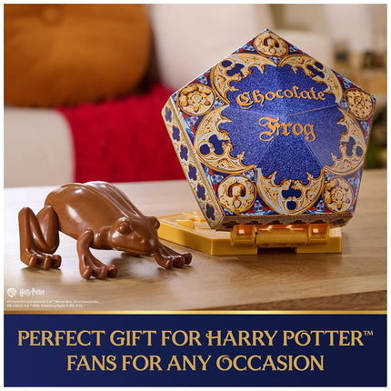Wizarding World Harry Potter, Interactive Chocolate Frog Toy, Jumps & Leaps with Sound Effects, Kids Toys for Girls & Boys Ages 6 and up