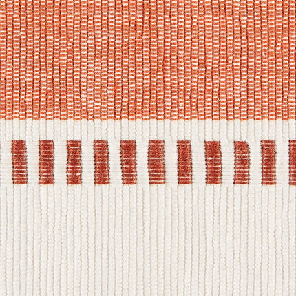 DII Woven Table Runner, Cotton, Burnt Orange, 13x72\