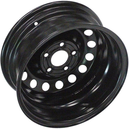 Dorman 939-175 Black Wheel with Painted Finish (14 x 6. inches /5 x 100 mm, 47 mm Offset)