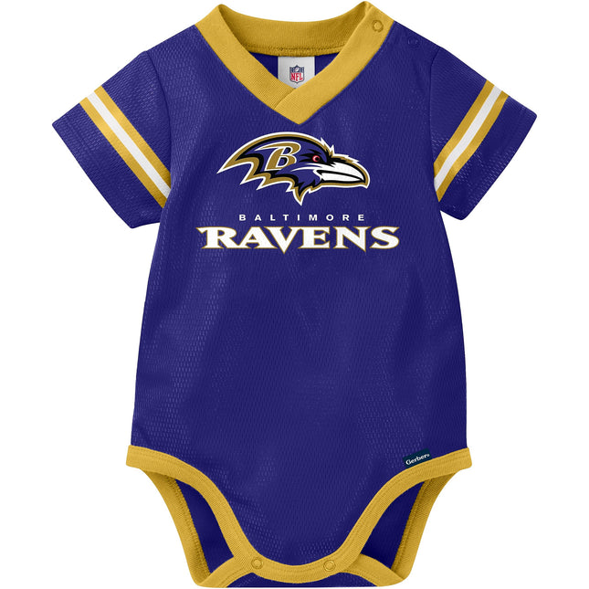Gerber NFL Baby Boys Jersey Bodysuit, Team Color