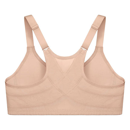Glamorise Wonderwire Front-Closure Posture Back Underwire Bra 9265 (Women's & Women's Plus)