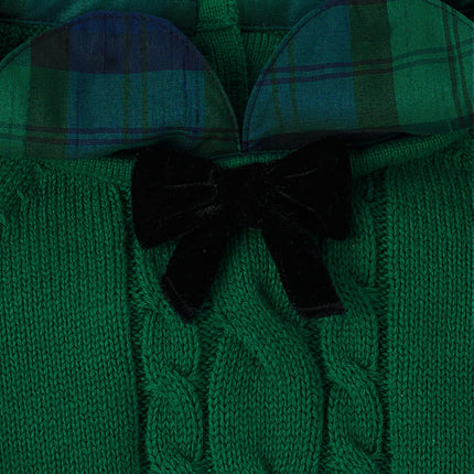 Gymboree Girls' and Toddler Long Sleeve Sweaters, Forest Green, 4T