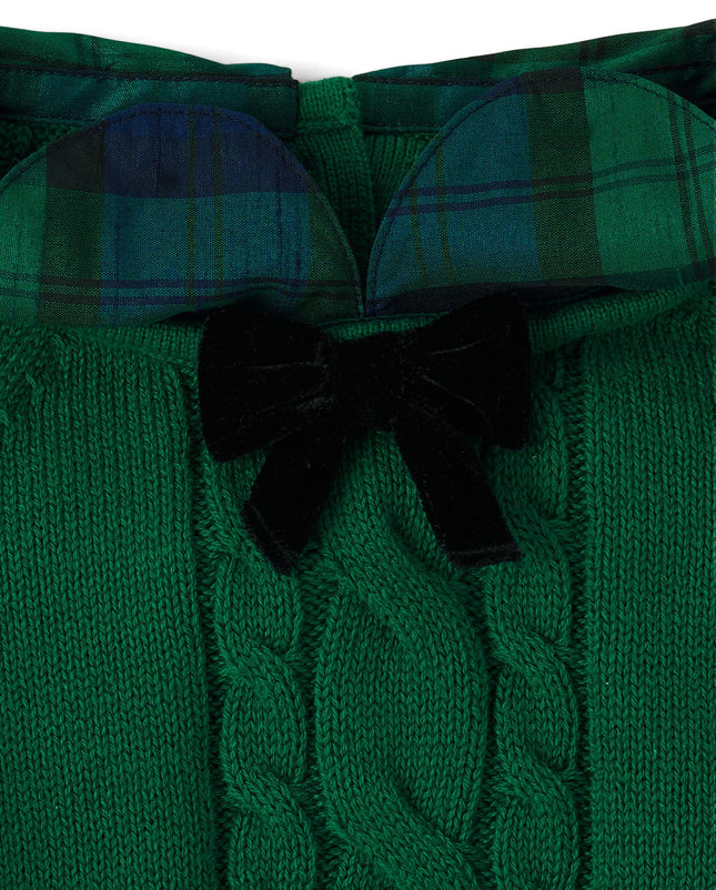 Chandails à manches longues Gymboree pour filles et fillettes, vert forêt, 5T