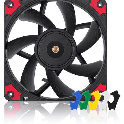Noctua NF-A12x15 PWM chromax.black.swap, High-Perf