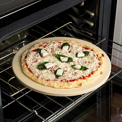 Old Stone Pizza Kitchen Round Pizza Stone for Oven and Grill, 16-Inch