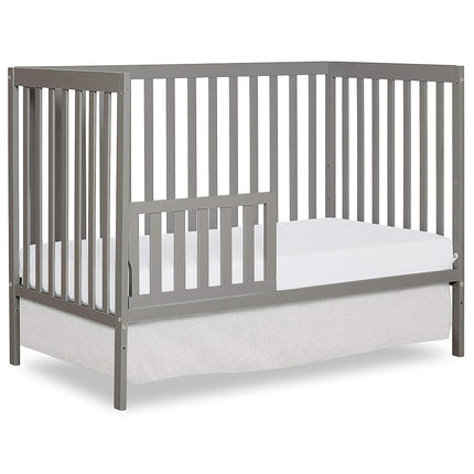 Barandilla para cuna convertible Dream On Me Universal para niño pequeño, gris frío
