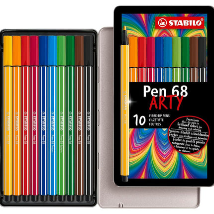STABILO Pen 68 - Premium Fibre-Tip Pen - ARTY