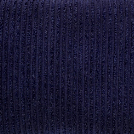 Better Trends Jullian Collection is super soft and light weight in Bold Stripes Design 100% Cotton Tufted Unique Luxurious Machine Washable Tumble Dry, King Sham, Navy