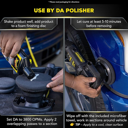 Meguiar's Ultimate Liquid Wax, 473 ml | Long Lasting Paint Protection Formula Designed for Maximum Shine | Enhances Gloss and Surface Depth | Improves Water Beading