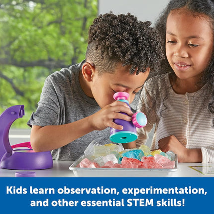 Learning Resources Primary Science Deluxe Lab Set, 45 Pieces, Ages 3+, Science Kits for Kids, Experiments for Kids, stem Toys for Kids, Sensory Tube, STEM Toys, Microscope for Kids
