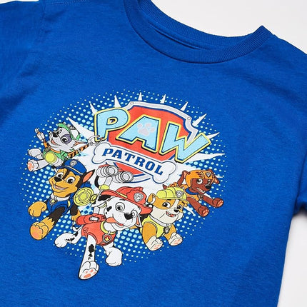 Nickelodeon Paw Patrol Little Boys' Group T-Shirt, Royal, Medium-5/6