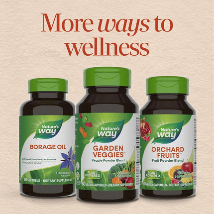 Nature's Way Orchard Fruits Capsules, 60 Count