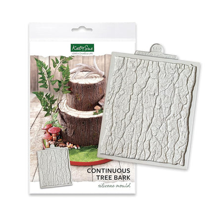 Katy Sue Continuous Tree Bark Silicone Mould for C