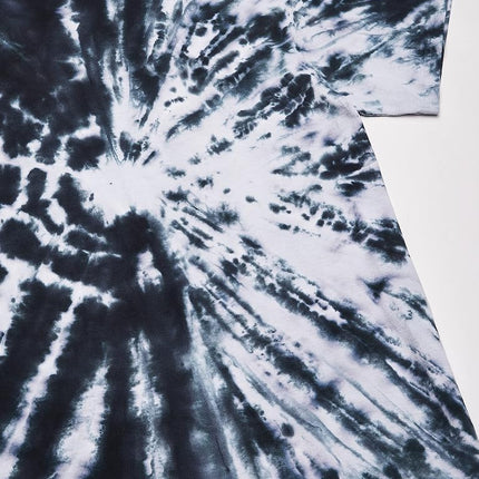 Liquid Blue Unisex's Kiss Destroyer 1976 Short Sleeve T-Shirt, Multi Colored Tie Dye, XL