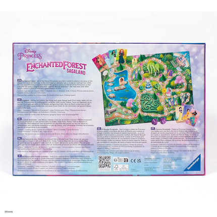 Ravensburger Disney Princess Bosque Encantado Juego de Mesa para niños a partir de 4 años - 2 a 4 jugadores