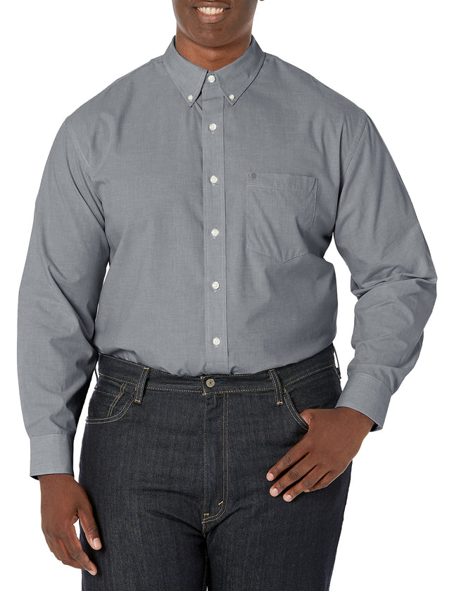 Izod Men’s Performance Comfort Long Sleeve Solid B