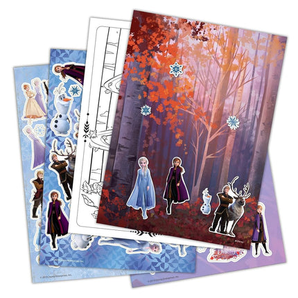 Disney Frozen 2 Sticker Pad with Play Scenes Including 1200 Stickers 46035 Bendon