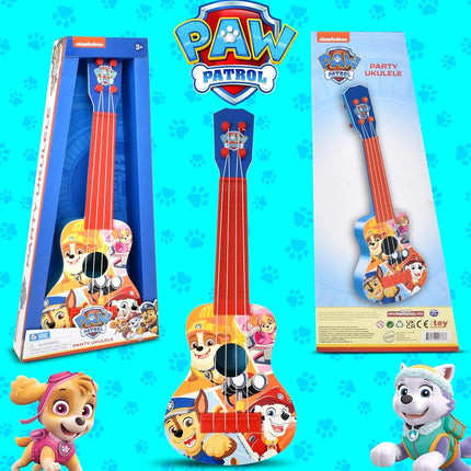 Paw Patrol Party Ukulele for Kids, Chase & Marshall