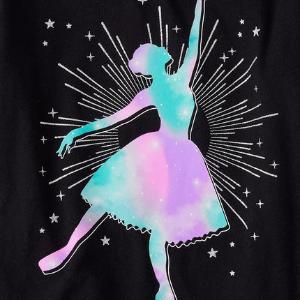 The Children's Place,Girls,Sports Short Sleeve Graphic T-Shirts,Multipacks,Sport Balls/Ballerina/Gymnastics 3-Pack,XX-Large