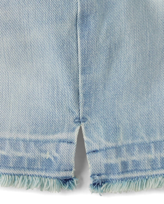 The Children's Place Short en jean midi pour filles, délavage Rowena, taille 5