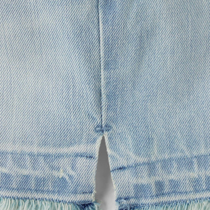 The Children's Place Girls' Denim Midi Shorts, Rowena Wash, 6