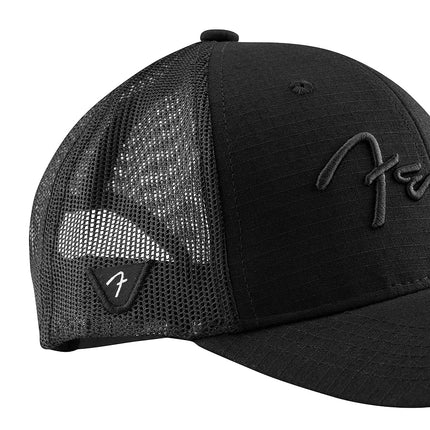Fender® Snap Back Pick Holder Hat, Black