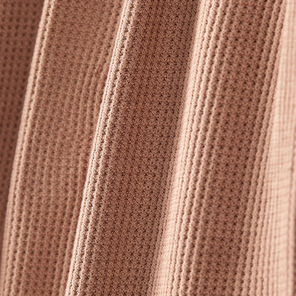 Pyjama Carter's unisexe bébé à manches longues avec fermeture éclair double sens Purelysoft, marron uni, 24 mois