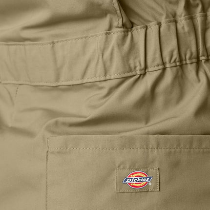 Dickies Overol de Manga Corta para Hombre, Caqui, 3X-Grande Alto