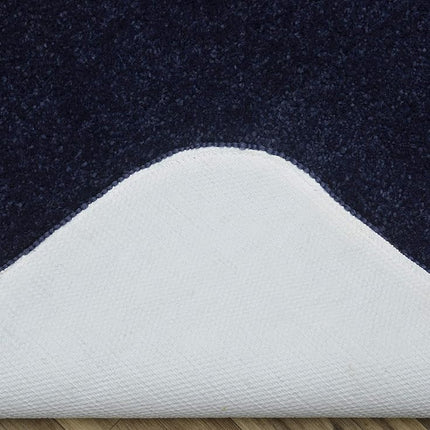 Tapis de bain lavable 3 pièces Garland Rug Gramercy bleu marine