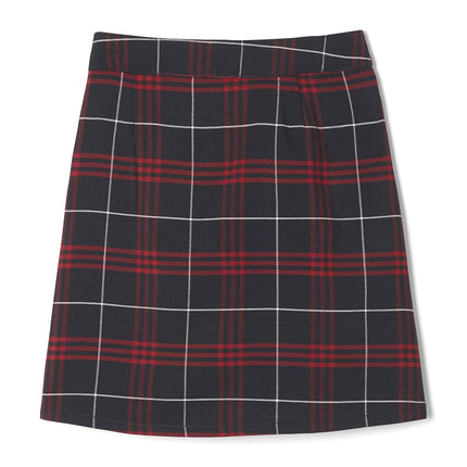 French Toast Girls' Plaid Two-Tab Scooter Skirt - Multicolor - 5