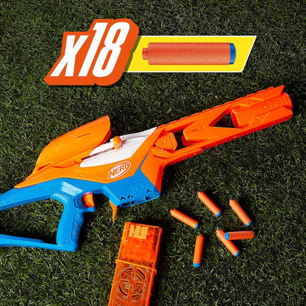 Nerf N Series Pinpoint Dart Blaster, 18 N1 Darts Compatible Only N Series Blasters, 10-Dart Clip, Blaster Gifts for Kids
