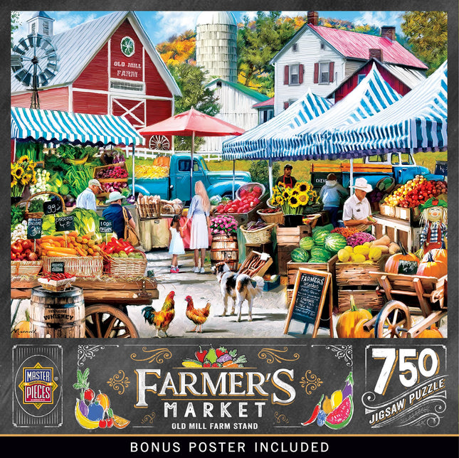 MasterPieces 750 Piece Jigsaw Puzzle for Adults, F