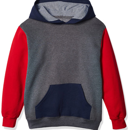 Fruit of the Loom Boys' Fleece Hoodie Sweatshirt, 