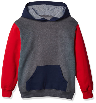 Fruit of the Loom Boys' Fleece Hoodie Sweatshirt, 