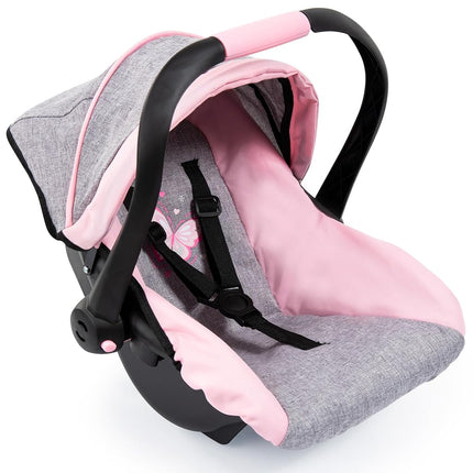 Bayer Deluxe Dolls Car Seat - Baby Doll Travel Car