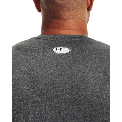 Under Armour Men's HeatGear Compression Short-Sleeve T-Shirt, Carbon (090), Small Tall