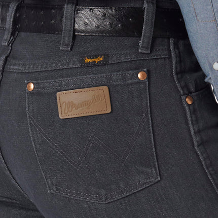Wrangler Men's Cowboy Cut Slim Fit Jean Jeans, Charcoal Grey, 31W / 36L